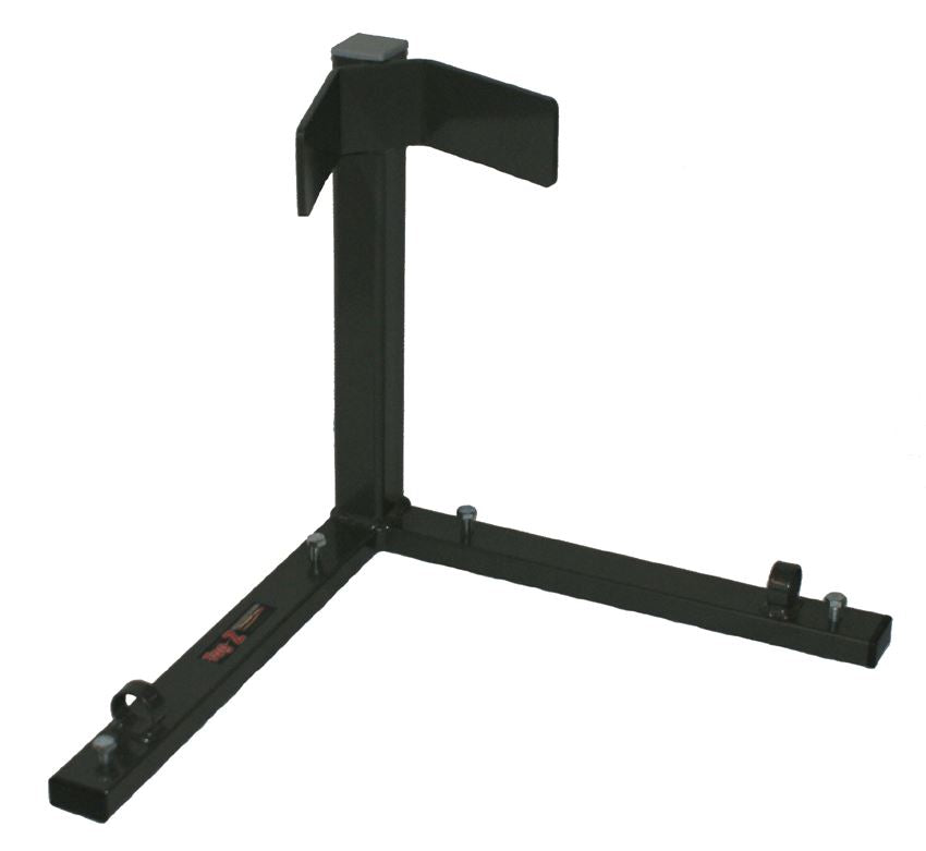 WHEEL CHOCK ANCHOR BLACK, MX / ROAD STABILIZER SUPPORT