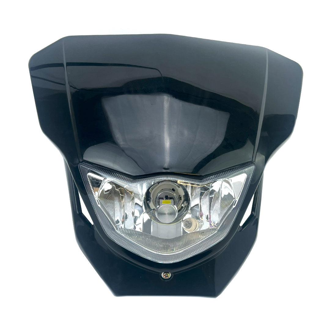 UNIVERSAL LED BLACK HEADLIGHT