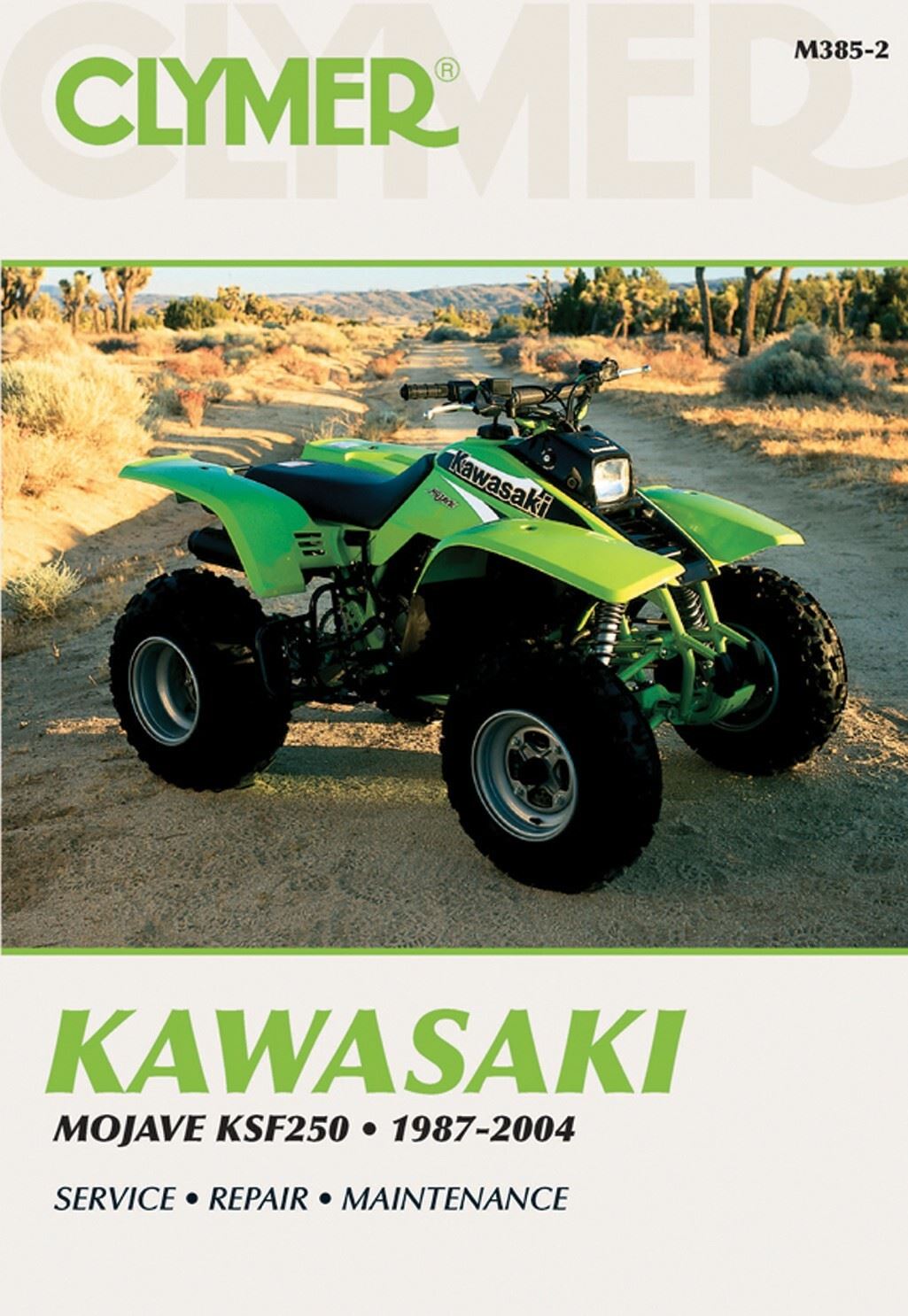 Clymer Manual For Kawasaki Mojave KSF250 87-04