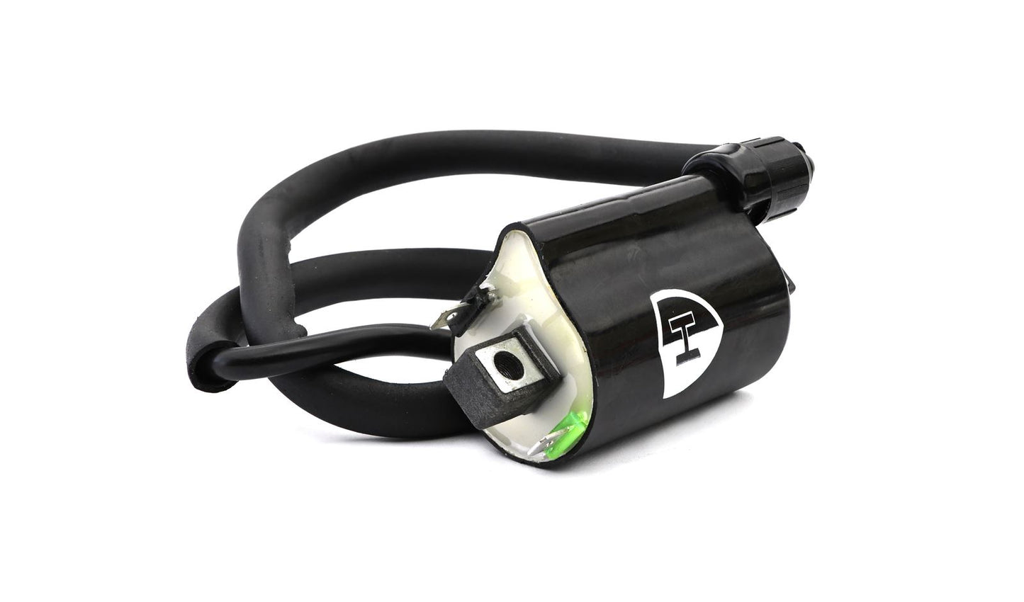 Ignition Coil 12v CDI Single Lead 2 Terminals VFR750/800 (80mm Centres) (P: 2.58Oh, S: 10.50KOh)