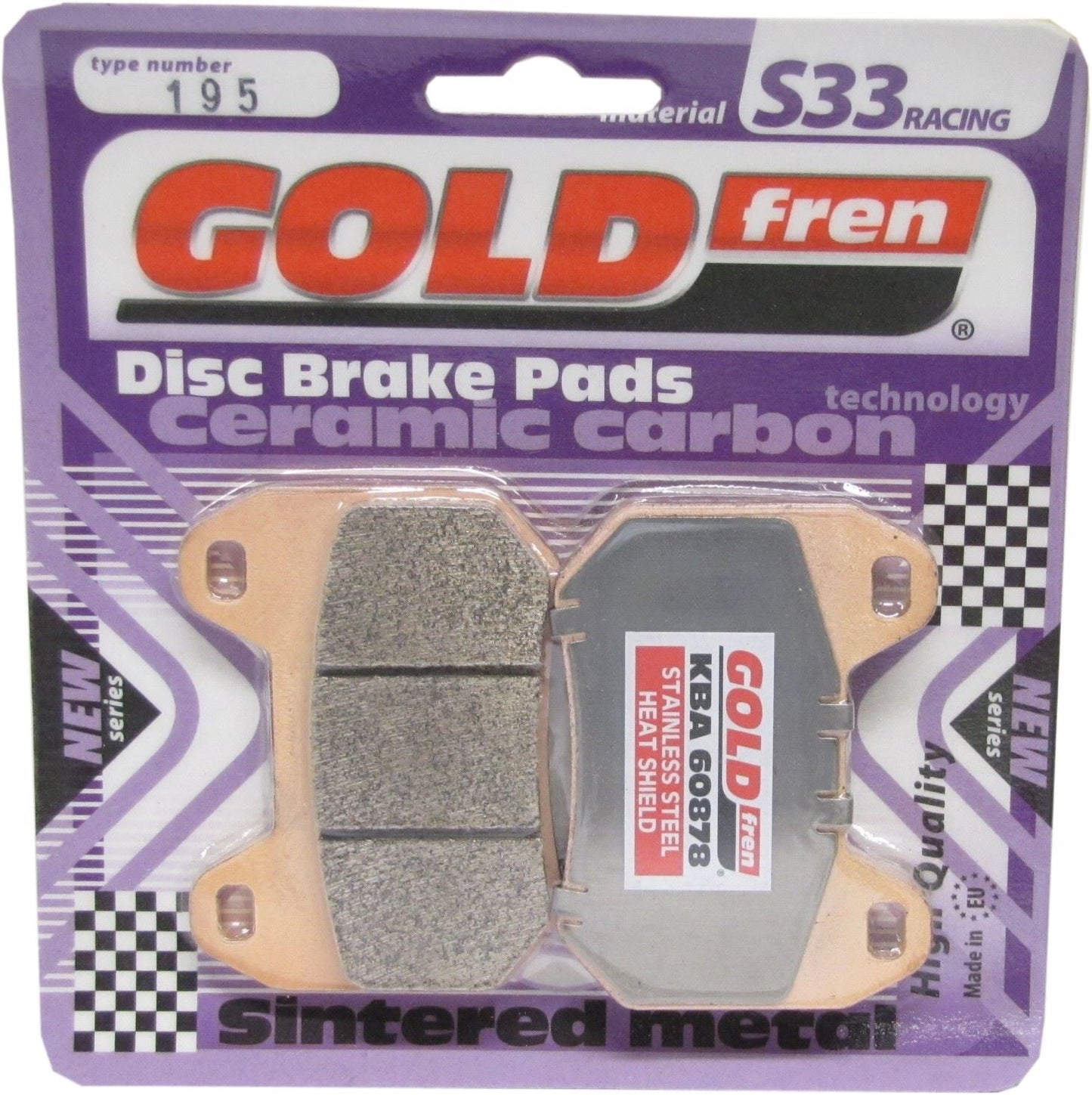 Goldfren Brake Pads S33-195, FA304, SBS746, VD972
