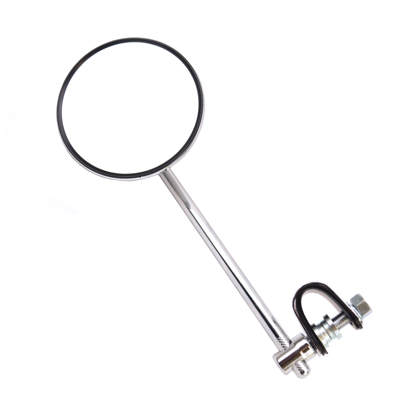 8" STEM UNIVERSAL MIRROR WITH CLAMP