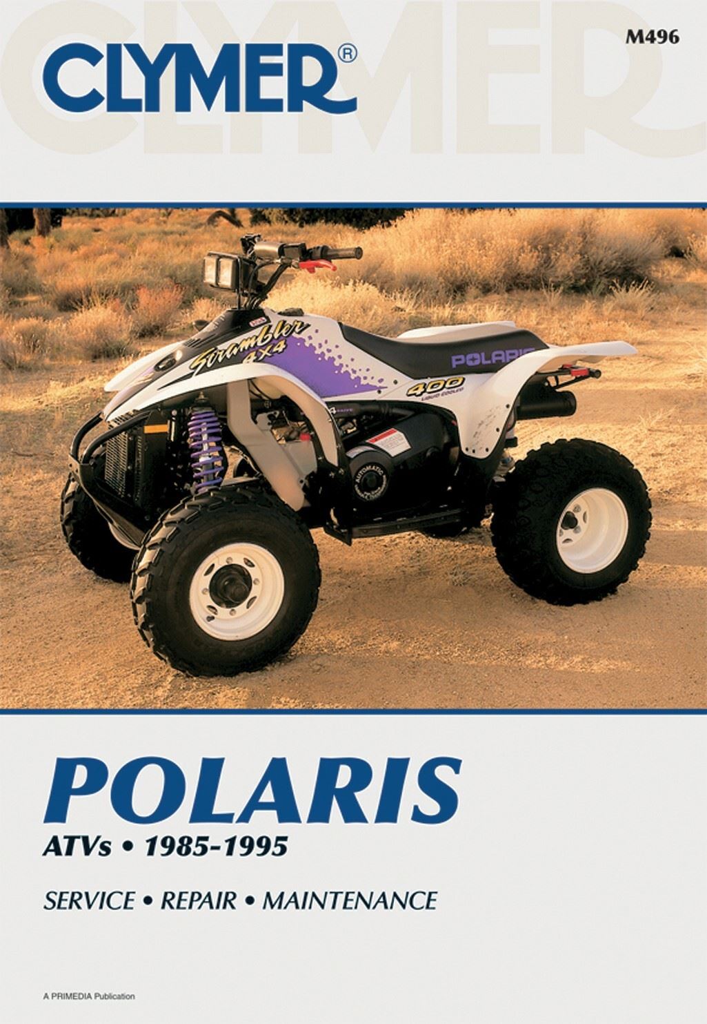 Clymer Manual For Polaris ATVs 85-95