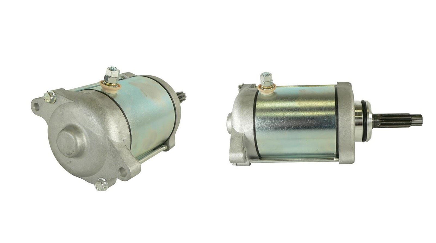 Starter Motor For Suzuki DR650SE 92-15 Arctic Cat 500 98-00 2 Bolt Hole Each