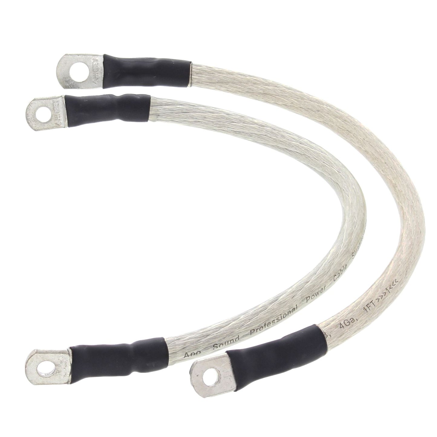 Battery Cable Kit Clear Harley XL 1200 50 50TH Ann. 2007, XL 1200C Custom 04-09, XL 1200L Low 07-09, XL 1200N Nightster 08-09, XL 1200R Roadster 04-09, XL 883 04-09, XL 883 50 50TH Ann. 2007, XL 883C Custom 04-09, XL 883L Low 05-09, XL 883N Iron