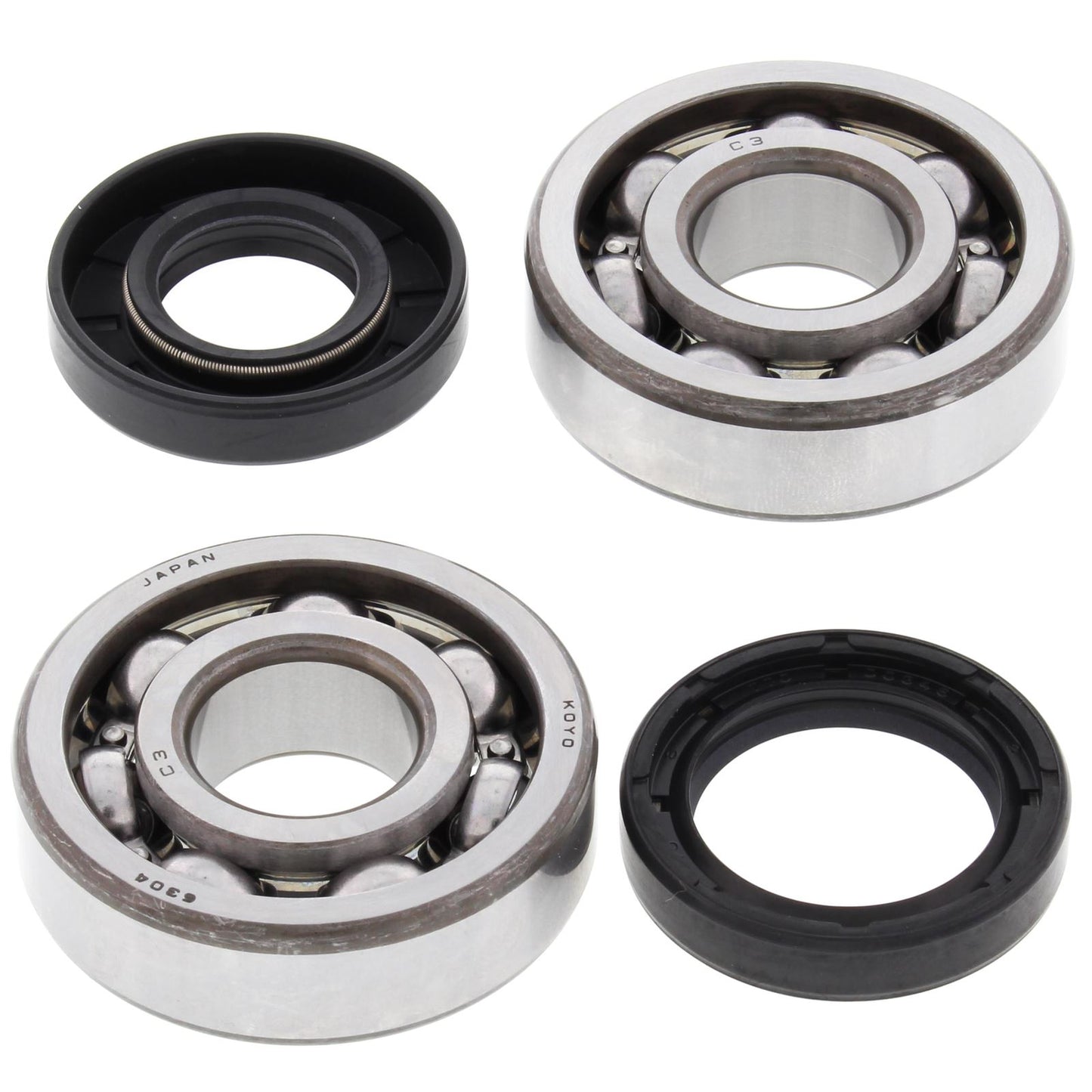 Crank Shaft Bearing Kit Yamaha DT100 74-83, MX100 74-83, RT100 90-00