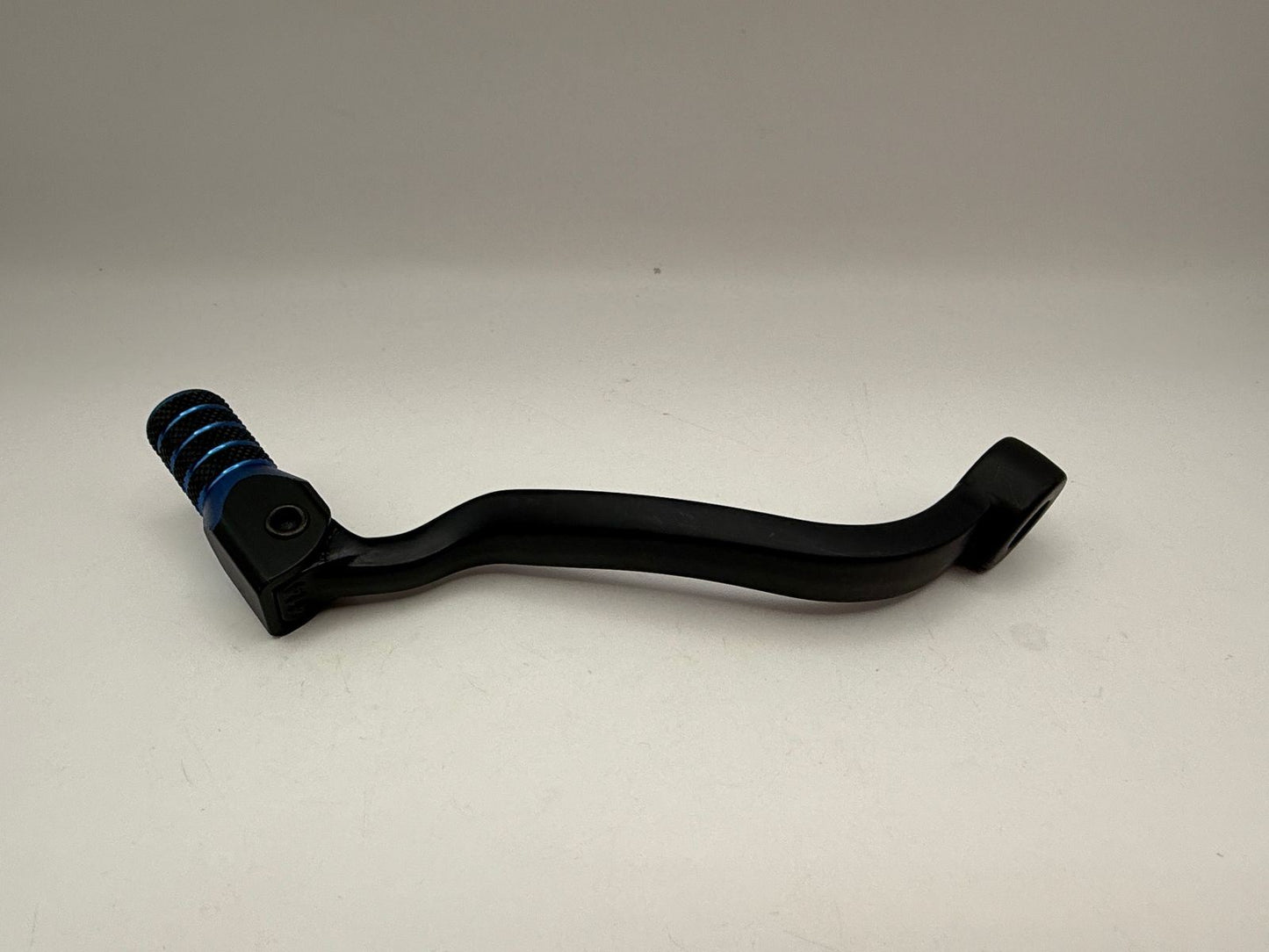 Gear Lever Alloy Black with Blue Tip KTM 250 EXC-F 17-20, 350 SXC-F 17-20, 250 SX-F 16-20, 350 SX-F 16-20, Husqvarna FC250 16-20, FC350 16-20, FE250 17-20, FE350 17-20