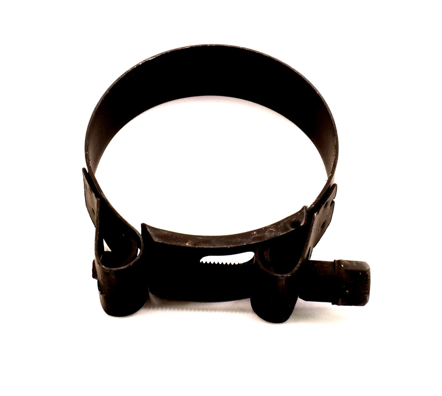 Mikalor Exhaust Clamp 59-63mm S/S With Zinc Bolt (Black))