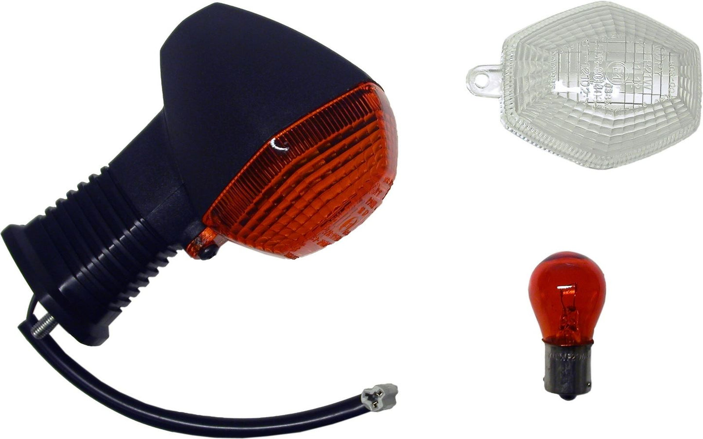 Indicator Suzuki GSXR600,750 00-03 Front Left & Rear Right (Amber & Clear)