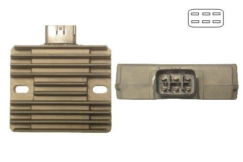 TourMax Regulator/Rectifier Suzuki UH125 Burgman 14, UH200 Burgman 14-19, DL1000 V-Strom 02-06, GSX1400K2-7 02-07 OE Ref: 32800-42F00