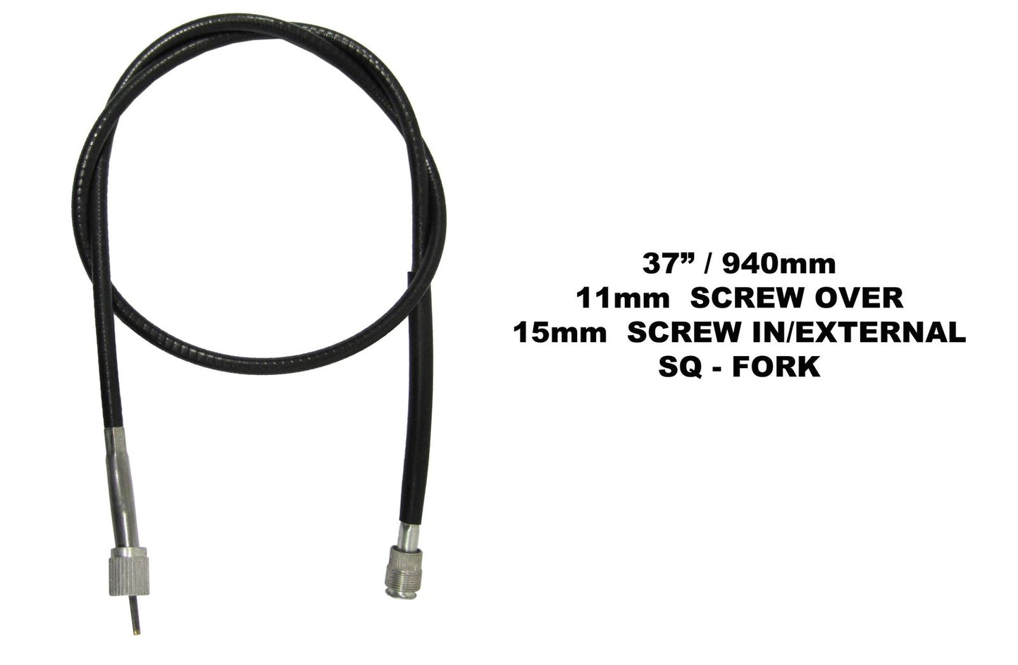 Speedo Cable Suzuki GS550 1977-1983, GS750 1977-1982, GT380 1972-1977 OE Ref's 34910-18990, 34910-45230, 34910-47310, 34910-34410 & Herald Classic 125