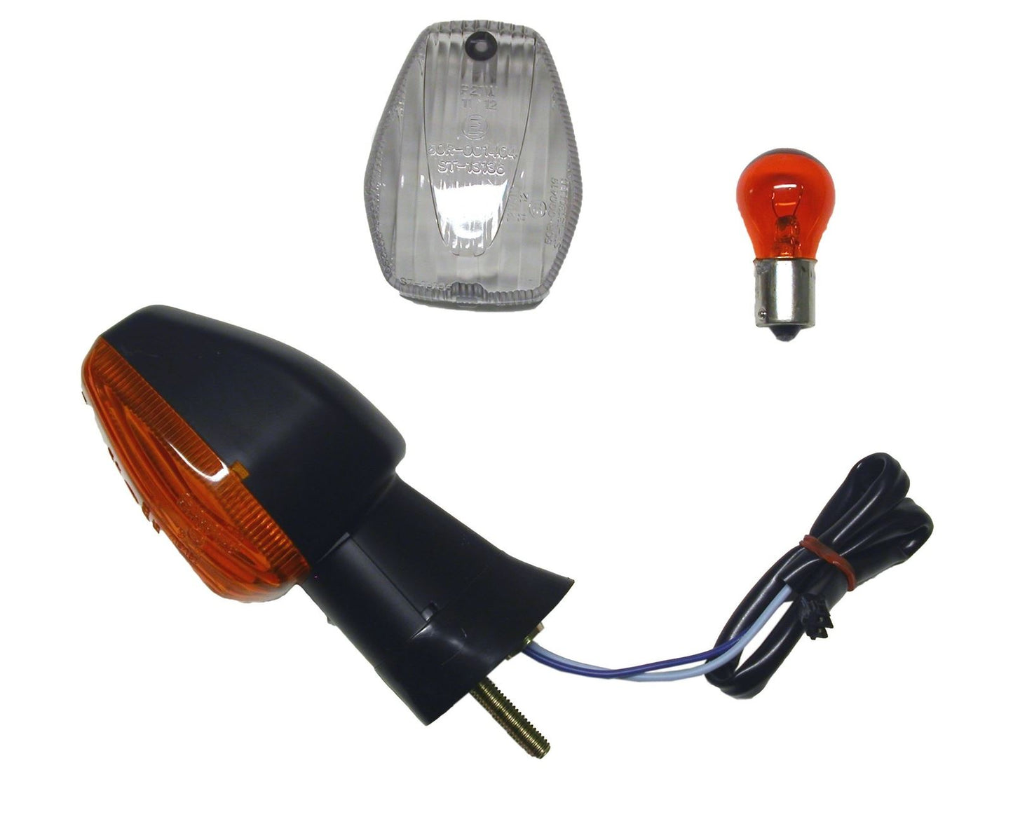 Indicator Honda CBR's 03- Front Left & Rear Right (Stem Length 44mm & 6mm Thread)