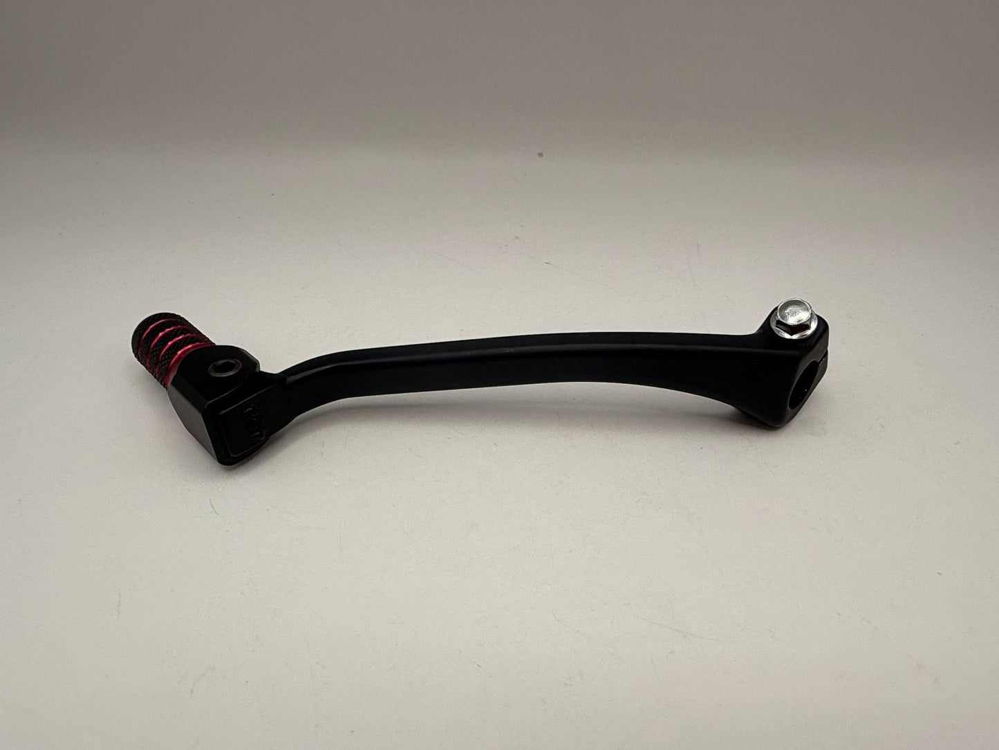 Gear Lever Alloy Black with Red Tip Honda CRF250R 18-25, CRF250RX 22-25, CRF450R 17-25, CRF450RL 24, CRF450RX 17-25, CRF450RWE 19-25