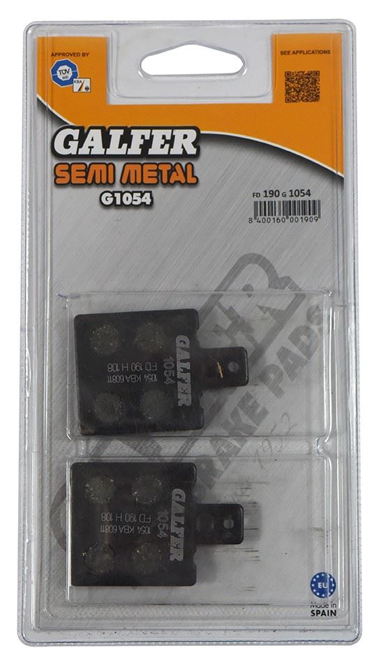 Galfer Brake Pad FD190,AD083,VD911/2,FA47/2/3,SBS583