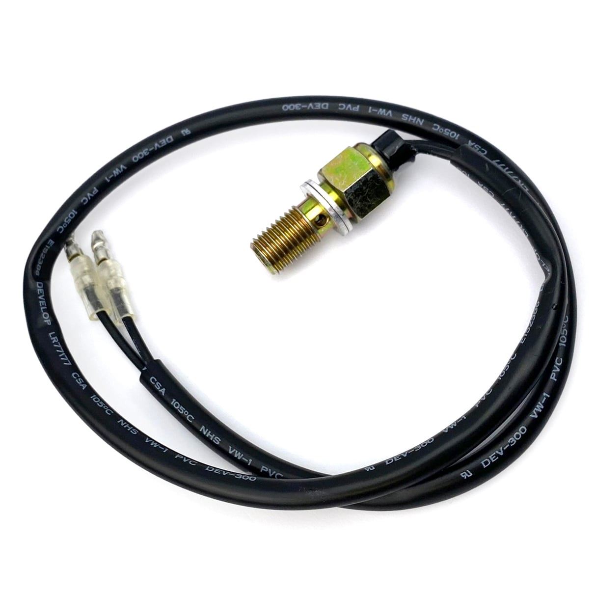 HYDRAULIC SINGLE BANJO BRAKE LIGHT SWITCH M10 x 1.25mm