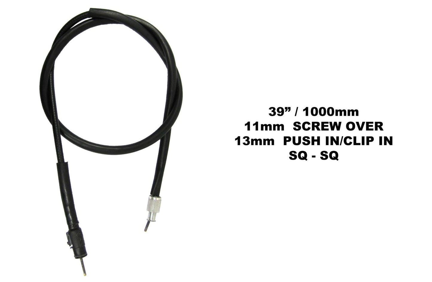 Speedo Cable Honda CBR125 R P ushin with Clip but 1000mm