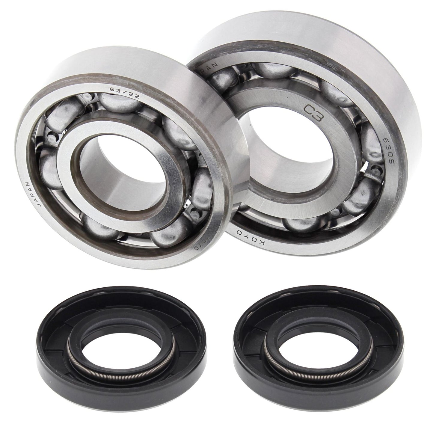Crank Shaft Bearing Kit Kawasaki KX125 1987, KX125 85-86, KX125 85-87