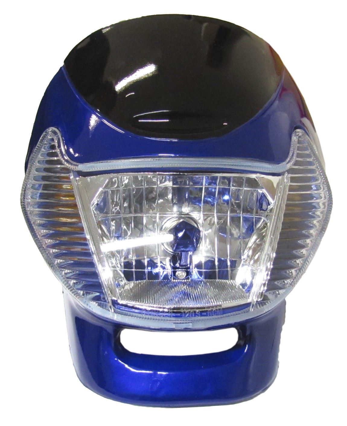 Headlight & Fairing Blue including Indicators