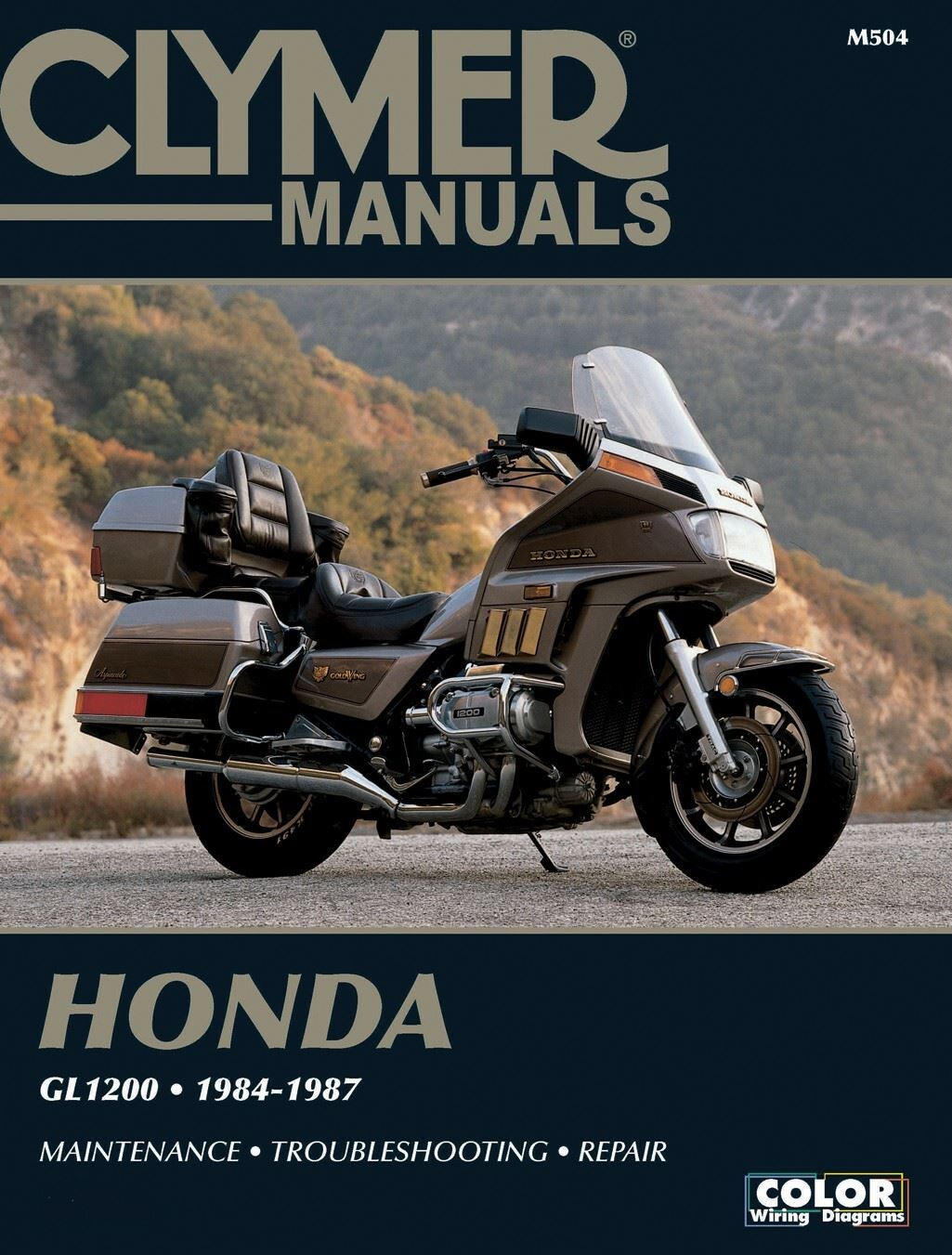 Clymer Manual For Honda GL1200 84-87
