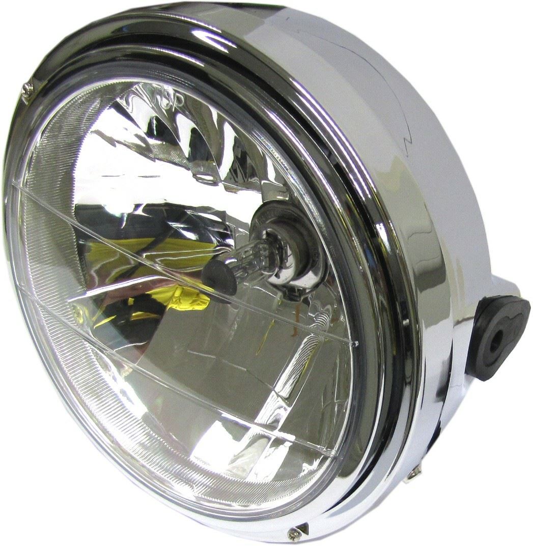 Headlight Round Complete For Yamaha XJR400 8"Clear Glass