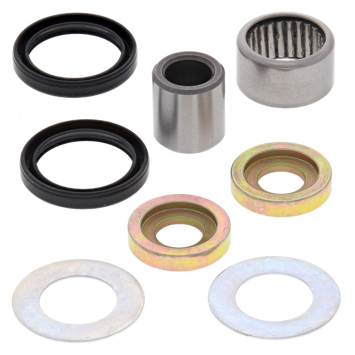 Lower Rear Shock Bearing Kit Suzuki RMX450 10-19, RMZ250 2016, RMZ250 10-12, RMZ250 13-15, RMZ250 13-18, RMZ250 17-18, RMZ250 19-22, RMZ450 10-12, RMZ450 13-14, RMZ450 13-17, RMZ450 15-17, RMZ450 18-20, RMZ450 18-22, RMZ450 21-22