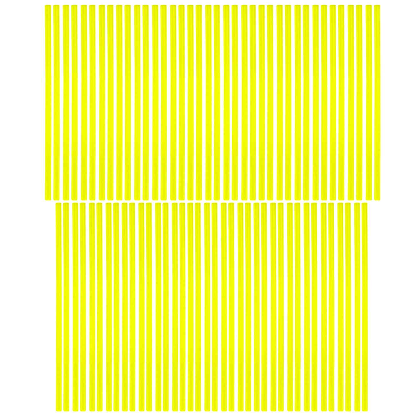 NEON YELLOW SPOKE SKIN SET 8.5" & 7.5", 76 PCS
