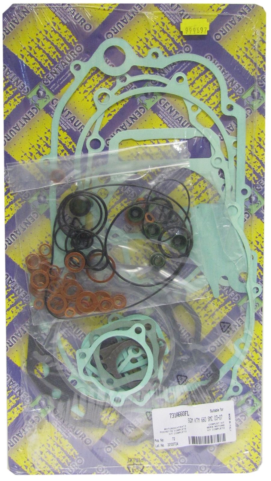Centauro Full Gasket Set KTM 660 SMC Supermoto 03-06