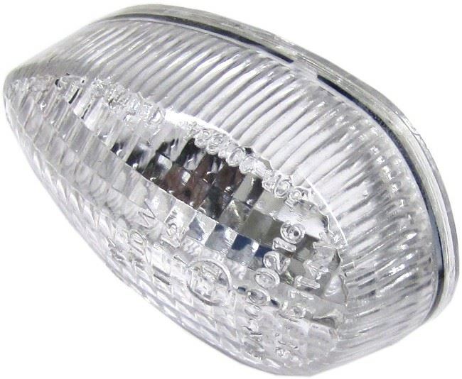 Indicator Lens Yamaha YZF R1 02-08 Front Right & Rear Left (Clear)