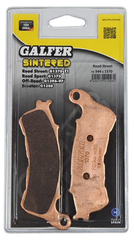 Galfer Brake Pad FD344,AD257,FA388,VD172,DB2196,DP954