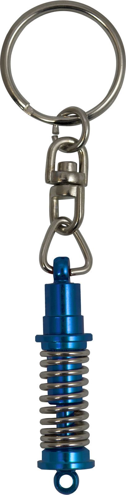 Key Ring Shock Style Blue