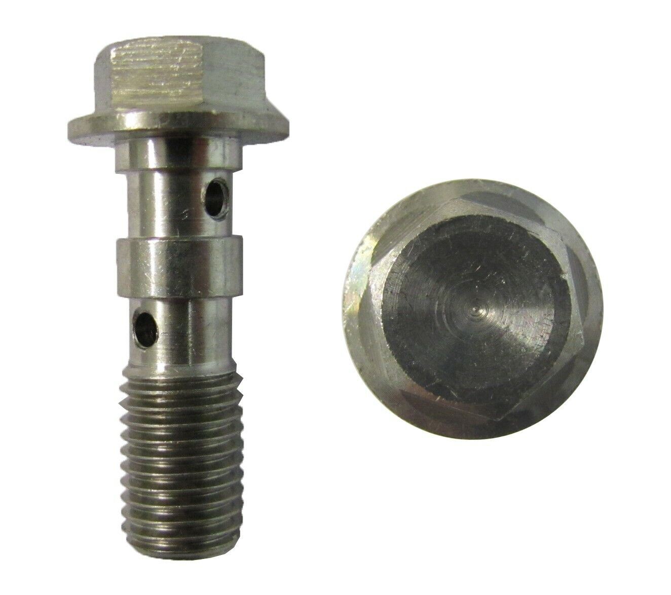 Stainless Steel Banjo Bolt 10mm x 1.25mm Double (Bolt Head)