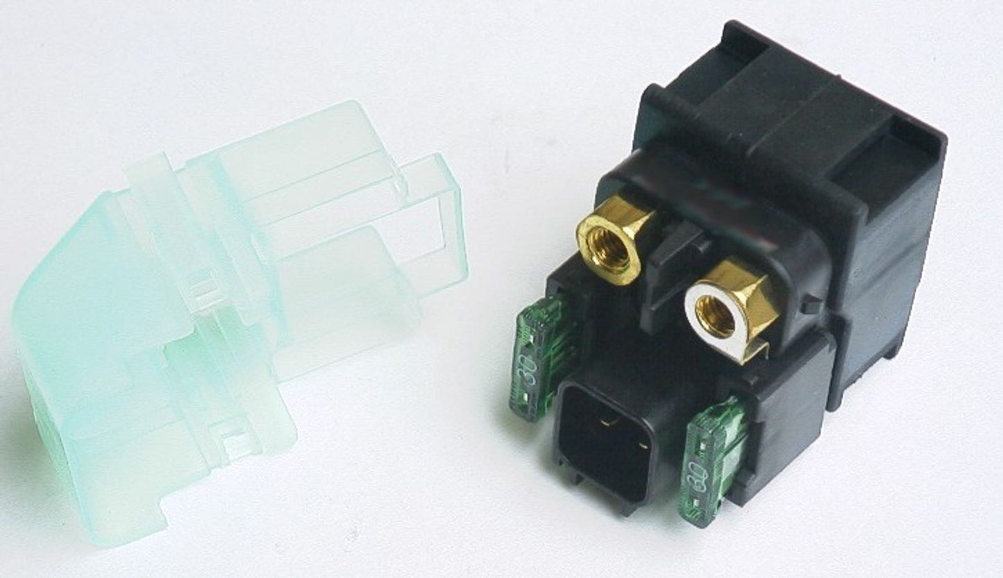 TourMax Starter Relay Suzuki GSX600F 98-05, GSX750F 98-05, SV650 99-02, VZ800 97-05, RF900 96-97, TL1000S 97-01, TL1000R 98-02, KTM 690 Duke 08-10, 690Supermoto 07, 950 Adventure 04-06, 990 Adventure 06-12 OE Refs: 31800-21E20, 60011058000