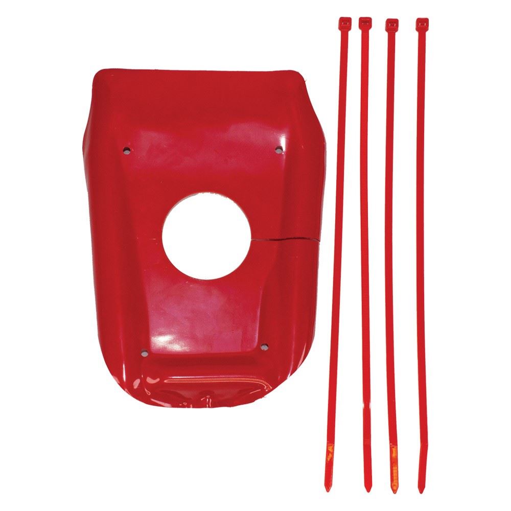 Engine Splash Guard (Red) For GAS GAS 09-17