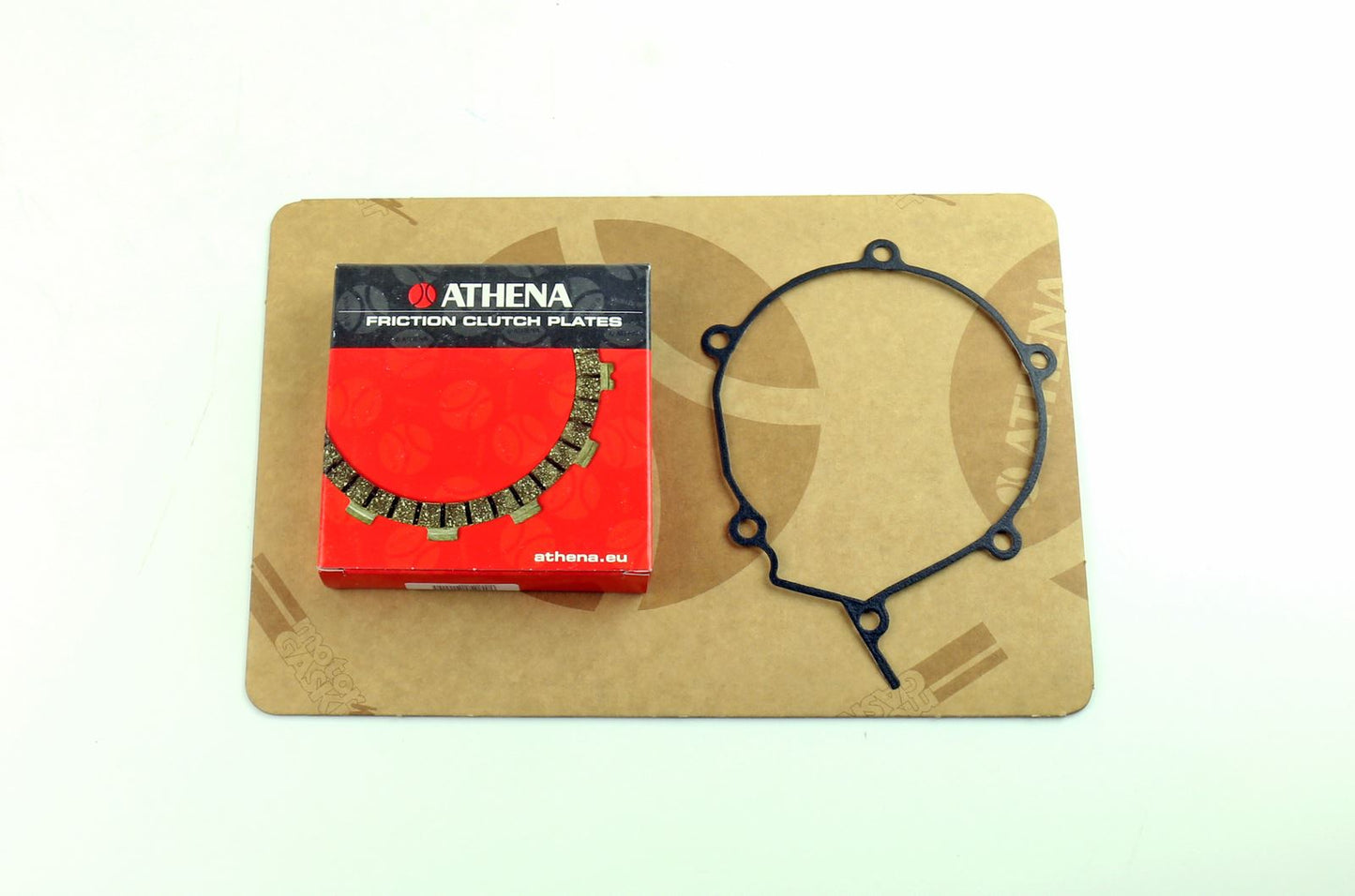 Athena Clutch Friction Plate & Cover Gasket Kit Kawasaki KX60 83-03