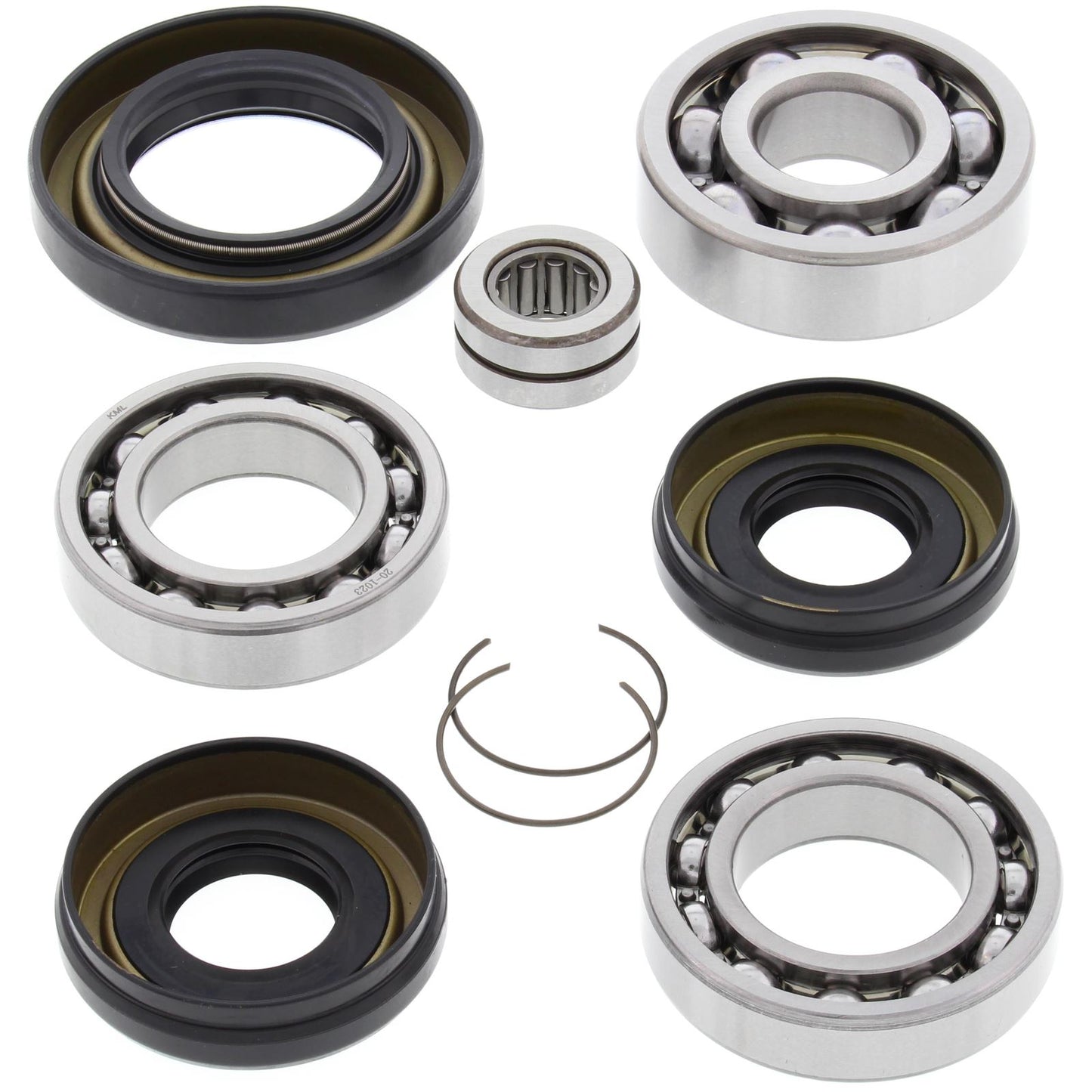 Differential Bearing and Seal Kit Front Honda TRX300FW Fourtrax 4x4 88-00, Yamaha YFM350FW Big Bear 98-99, YFM35FX Wolverine 98-05, YFM400 Big Bear 4WD 00-01, YFM400 Kodiak 4WD 1999