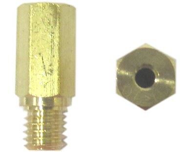 Brass Jets Hex Long 210 (6mm Head Size, 5mm Thread, 0.90mm Pitch)