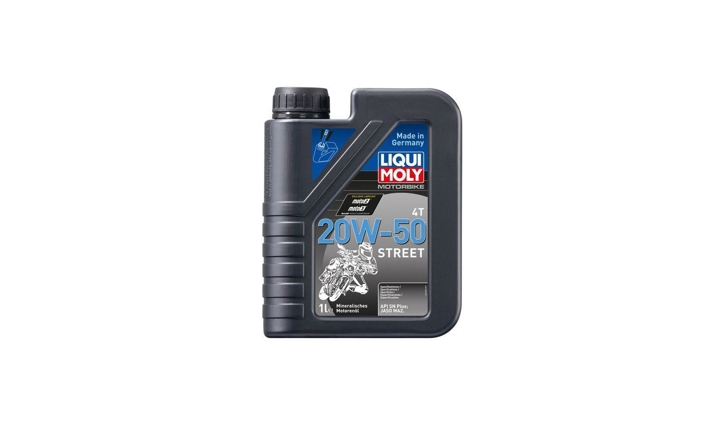 Liqui Moly 4T Motorbike 20w50 Mineral Oil 1 Litre