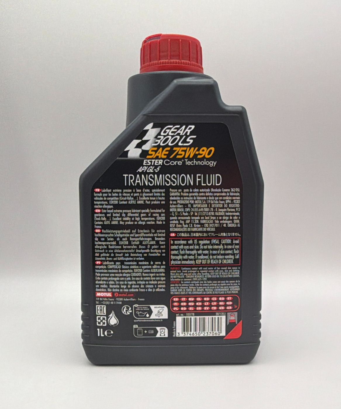 Motul Gear 300 LS (Limited Slip) 75w90 Gearbox Oil