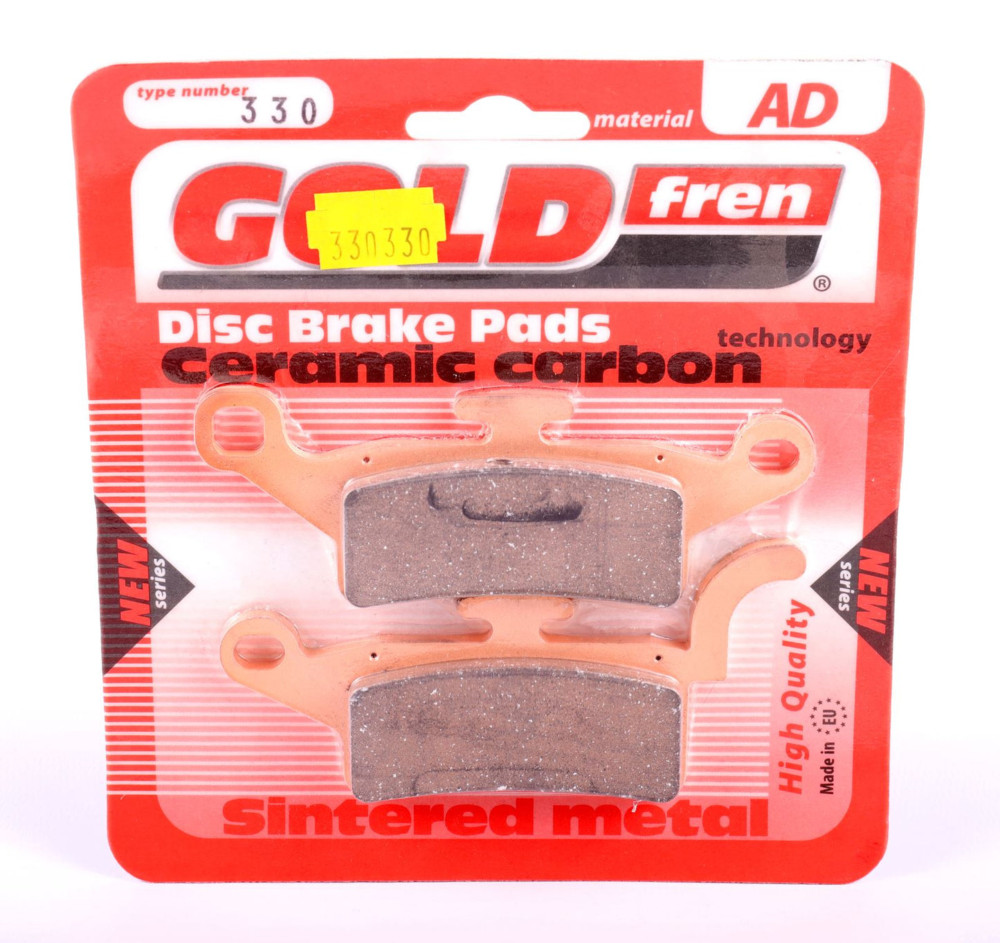 Goldfren Brake Pads AD330,FA492 as fitted to YV125(BWs 125)10-13