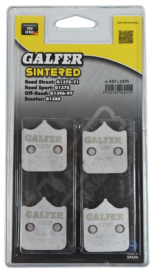 Galfer Brake Pad FD437,AD304,FA6040
