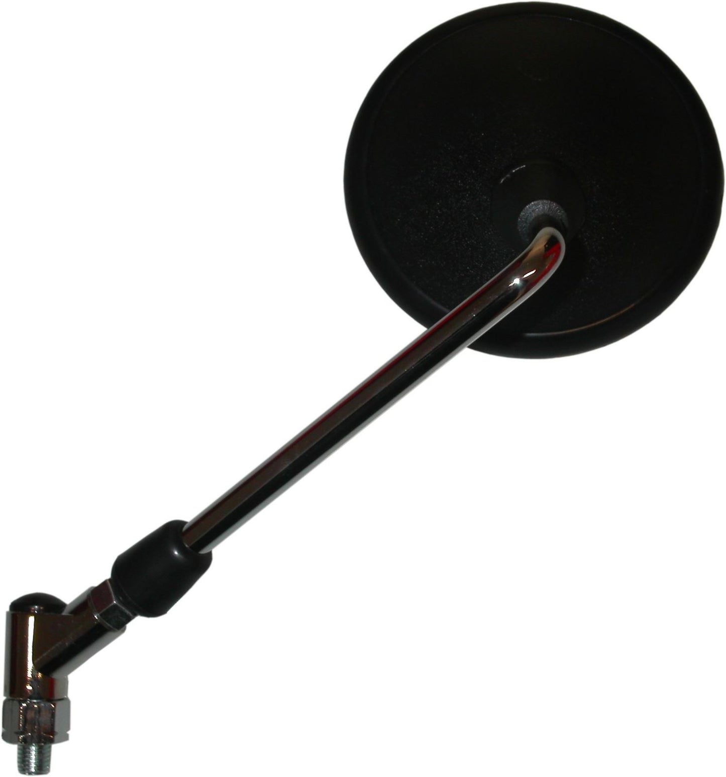 Mirror Left 10mm Black Round Chrome Stem Yamaha RD350LC