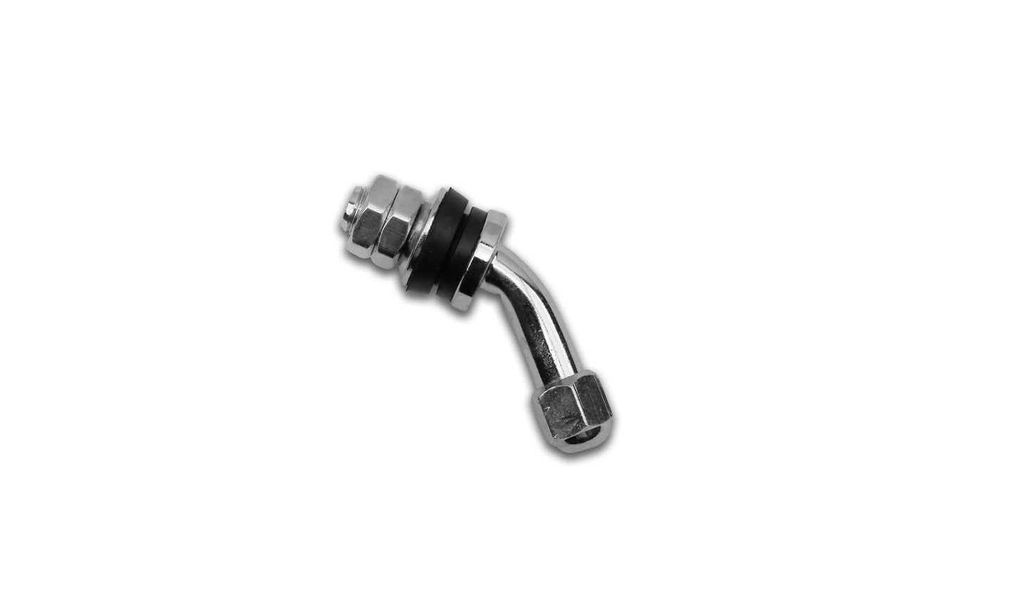 Tubeless Valve 8mm with 45' Bend