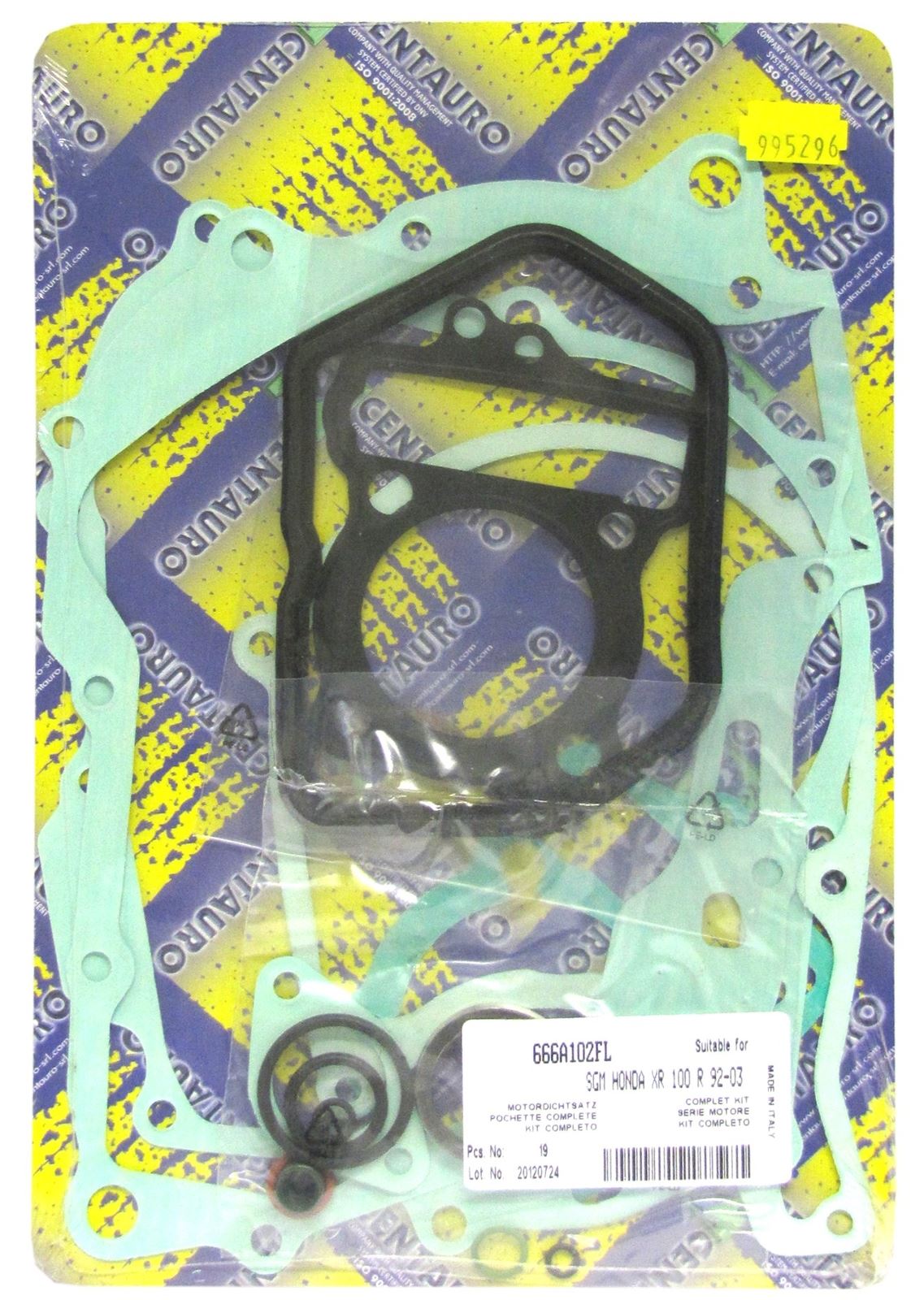 Centauro Full Gasket Set Honda XR100R 1993-2003