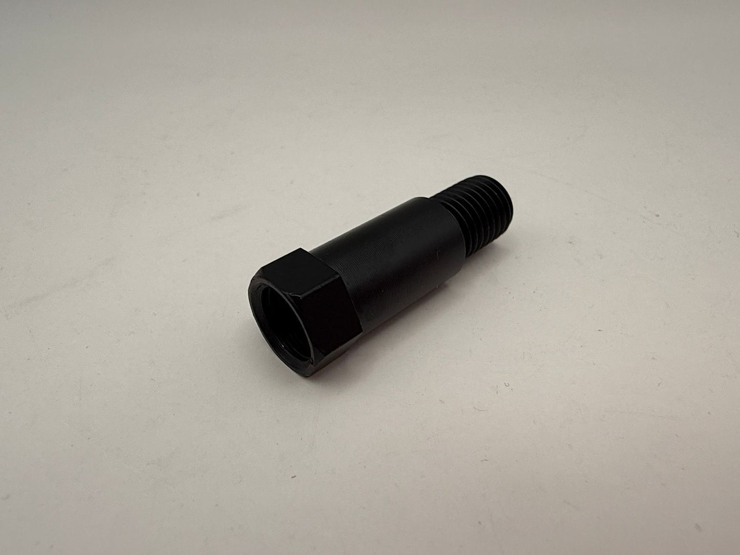 Mirror Adaptor Black 10mm Internal Thread to 10mm External Thread
