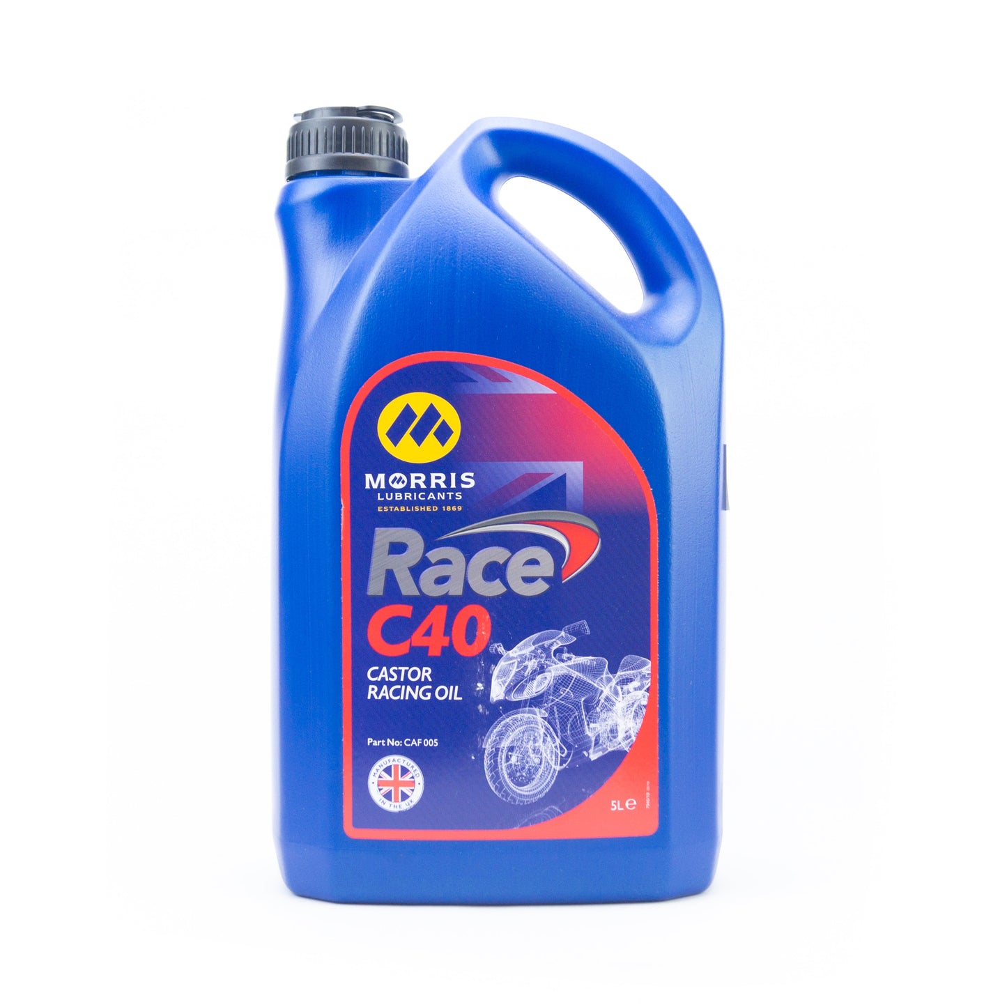 MORRIS 5LT RACE C40, CASTOR RACING OIL