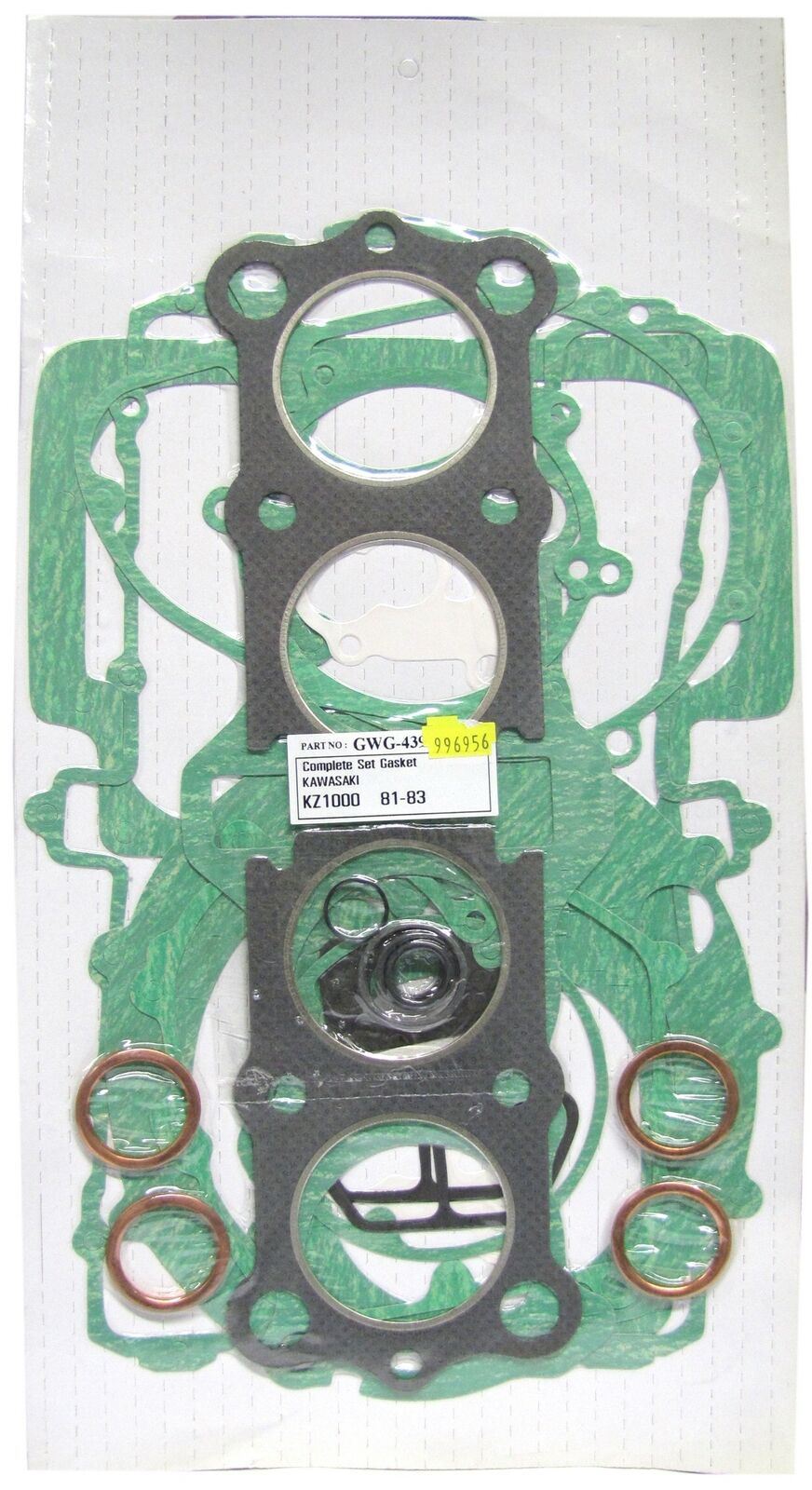Part Set Kawasaki Z1000A1-4, E1-2, D1, H 78-82 (No Valve Seals)