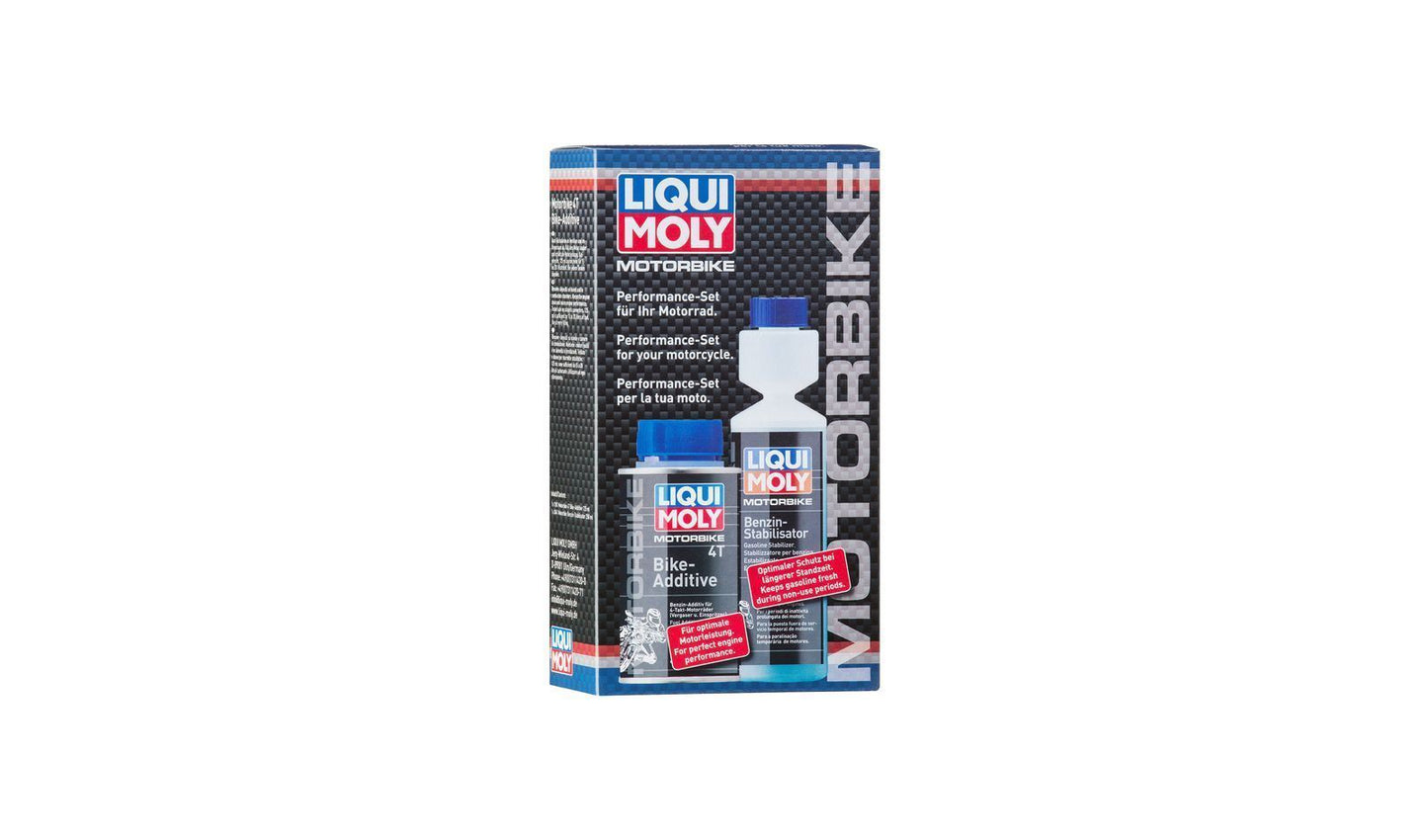 Liqui Moly Motorbike Performace Duo Pack Includes 4T Engine Performance Booster & Fuel Stabilizer (6)