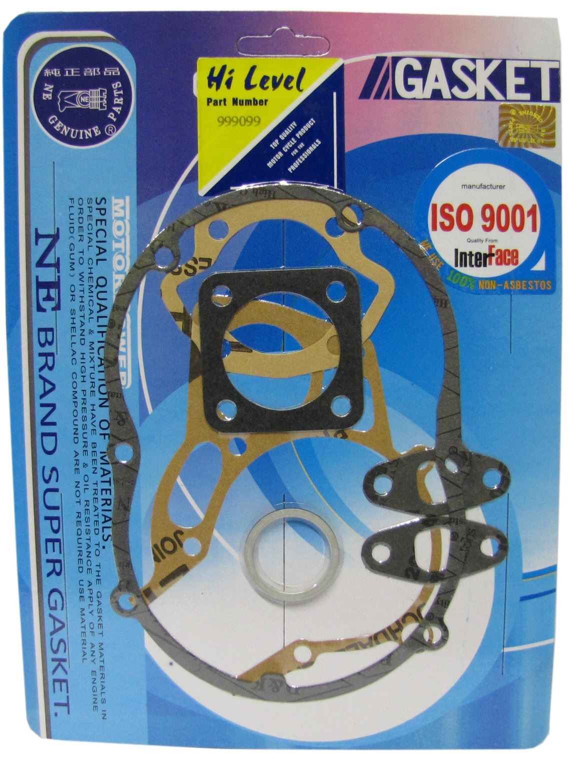 Full Gasket Set Malaguti 50 Grizzly RCX 10 60-01 (A/C) S5 K2 Morini Engine
