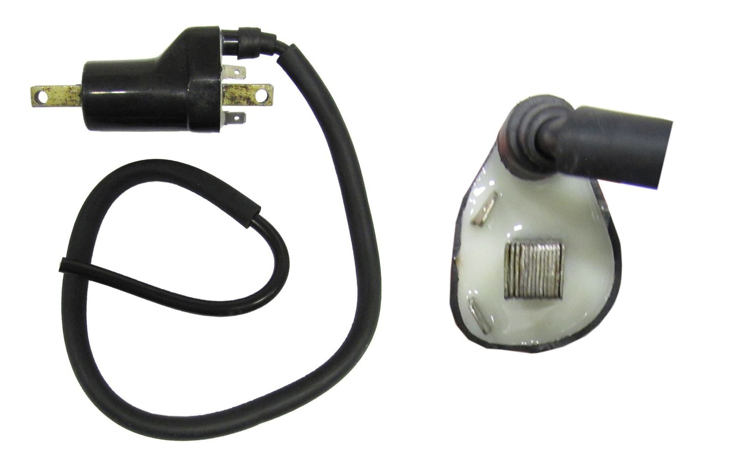 Ignition Coil 12v CDI Single Lead 2 Terminals (100mm Centres) (P:5.16Oh, S: 13.20KOh)