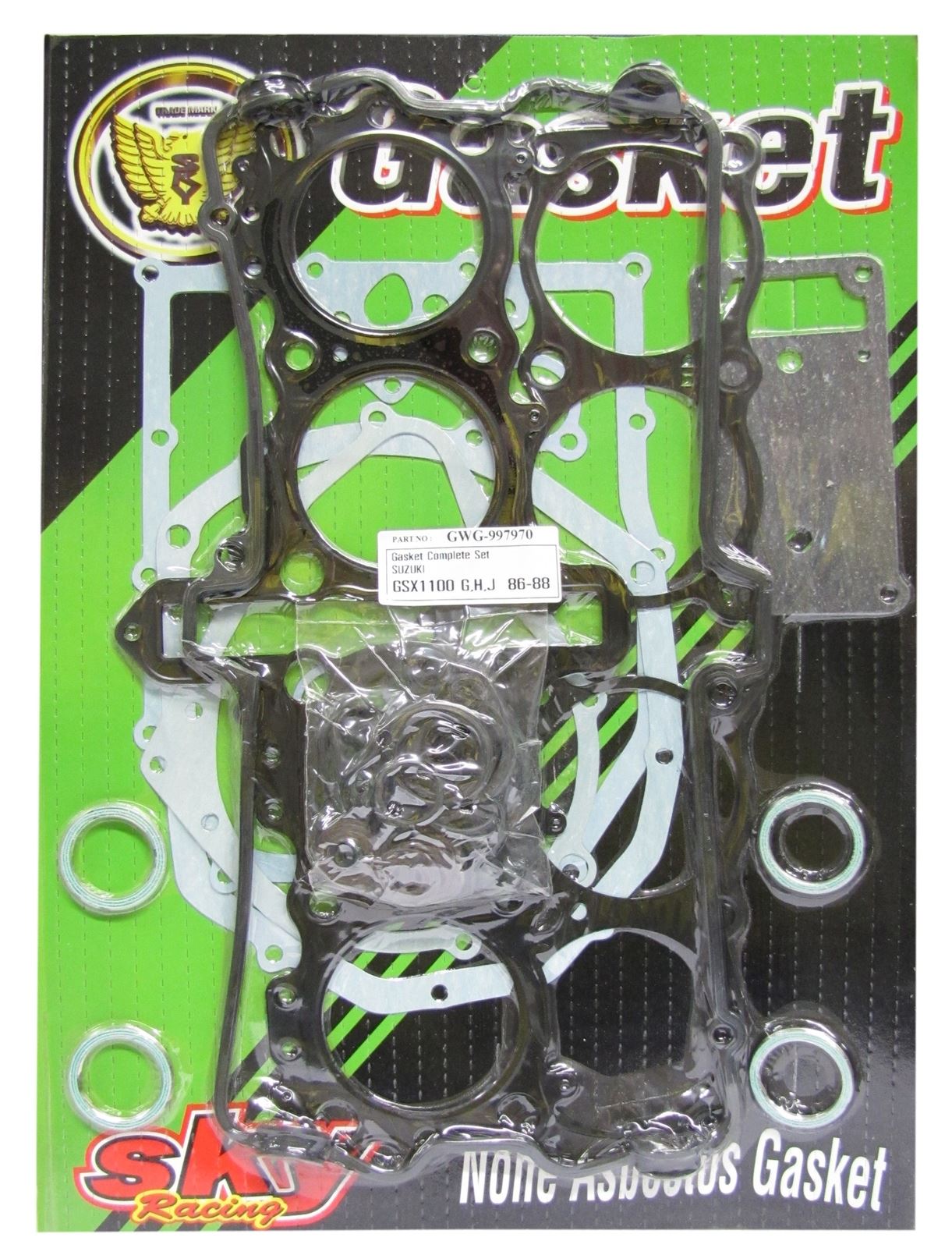 Full Gasket Set Suzuki GSXR1100G,H,J 1986-1988